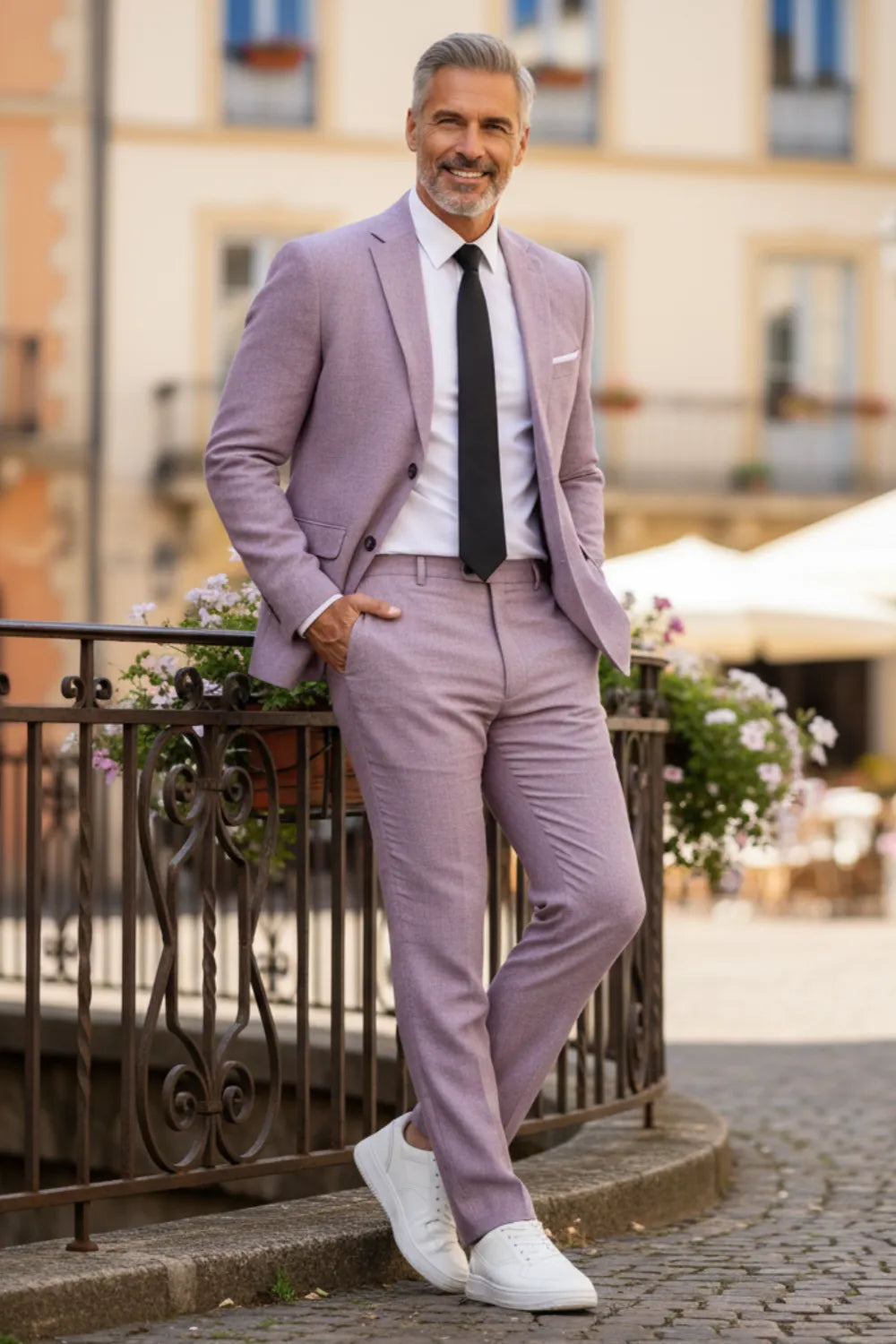 WISEMERE™ | Men's Breathable Linen 2-Piece Suit