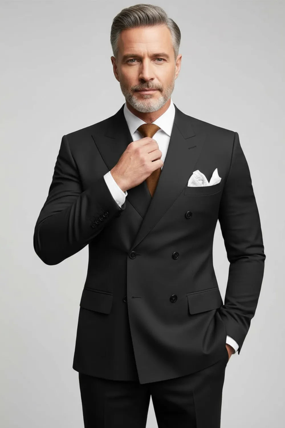 WISEMERE™ | Men's Cavendish Double-Breasted 2-Piece Suit