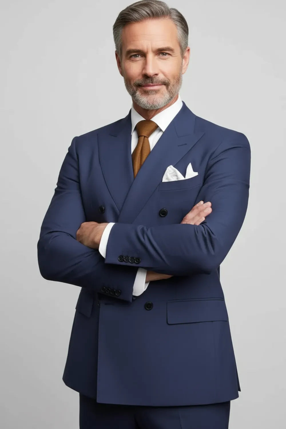 WISEMERE™ | Men's Cavendish Double-Breasted 2-Piece Suit