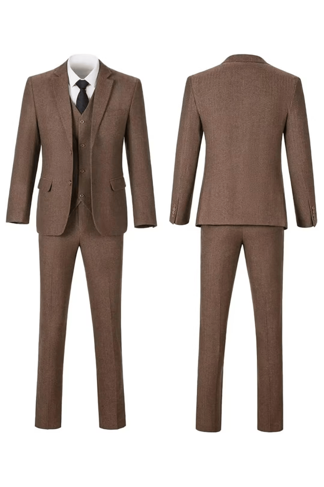 WISEMERE | HERRINGBONE SUIT FOR MEN