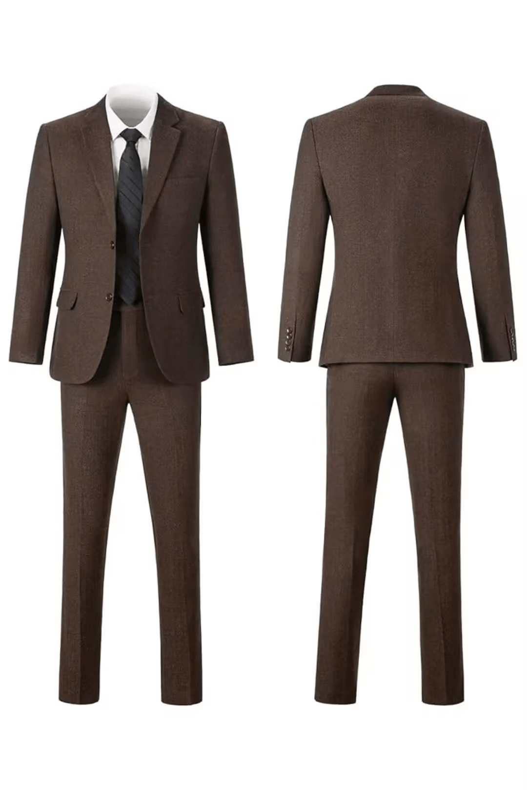 WISEMERE | HERRINGBONE SUIT FOR MEN