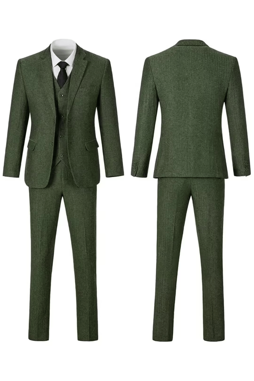 WISEMERE | HERRINGBONE SUIT FOR MEN