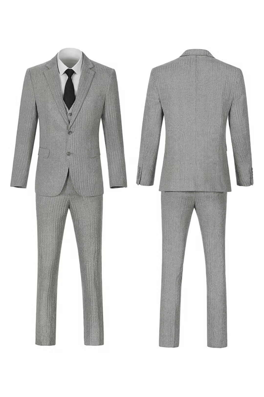 WISEMERE | HERRINGBONE SUIT FOR MEN