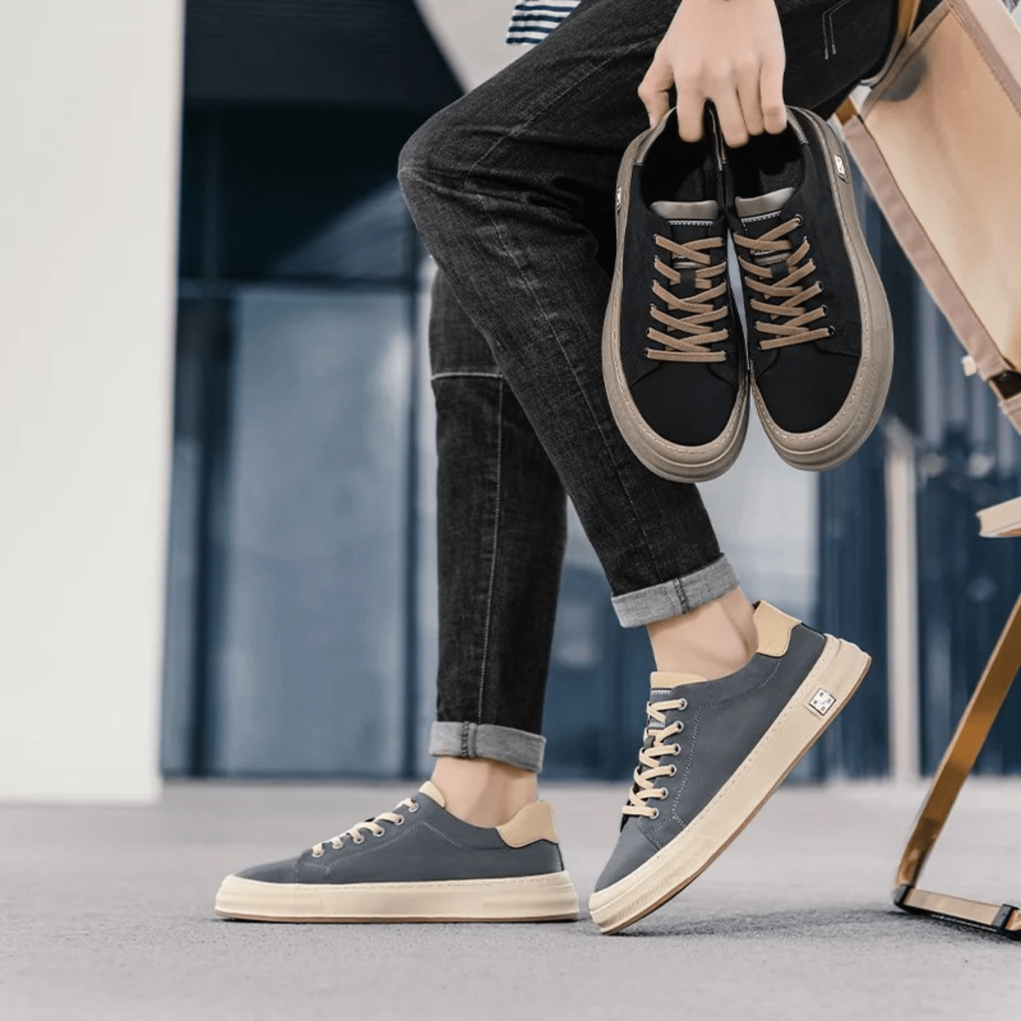 WISEMERE | CASUAL SNEAKERS IN FABRIC FOR MEN