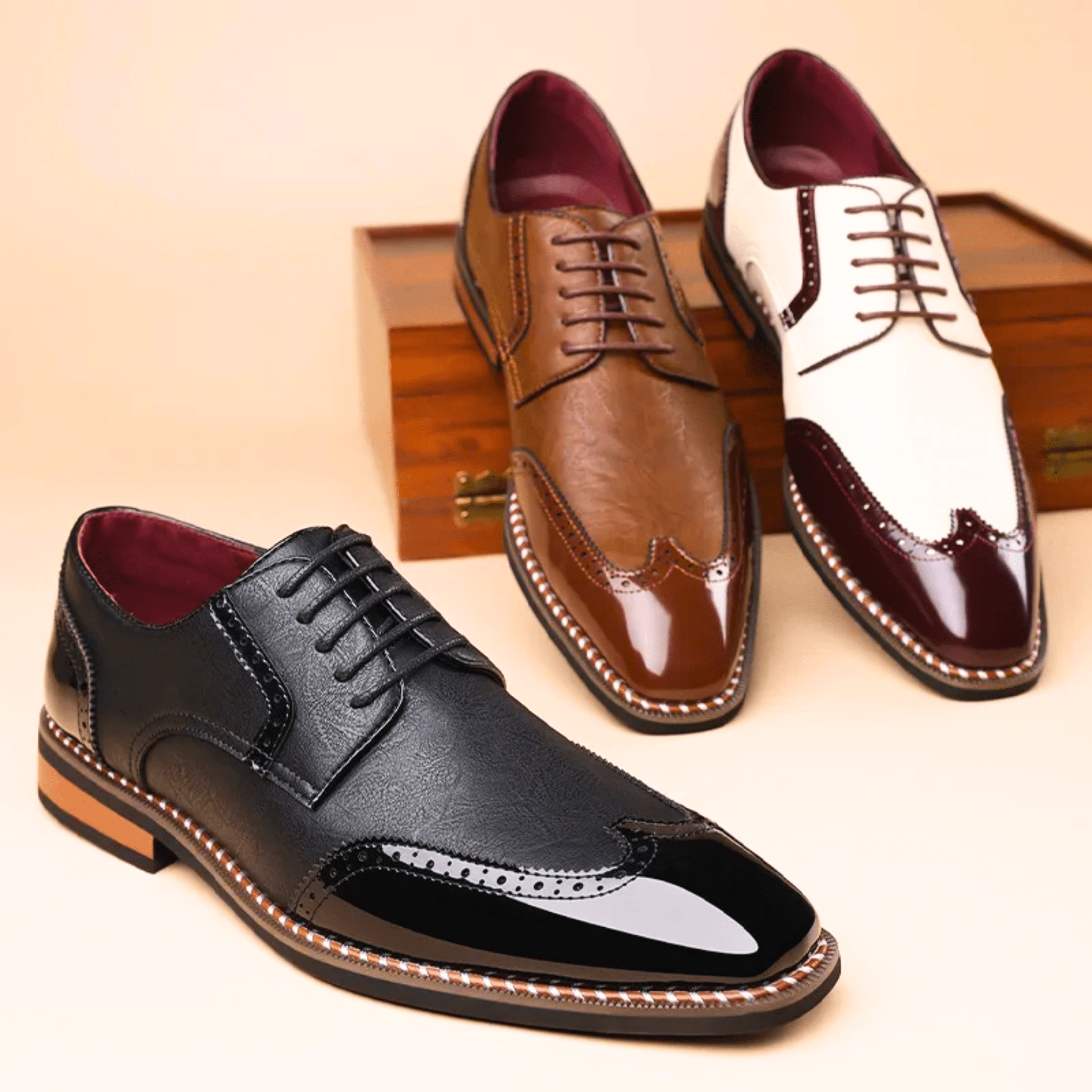 WISEMERE | BICOLORED SHOES FOR MEN