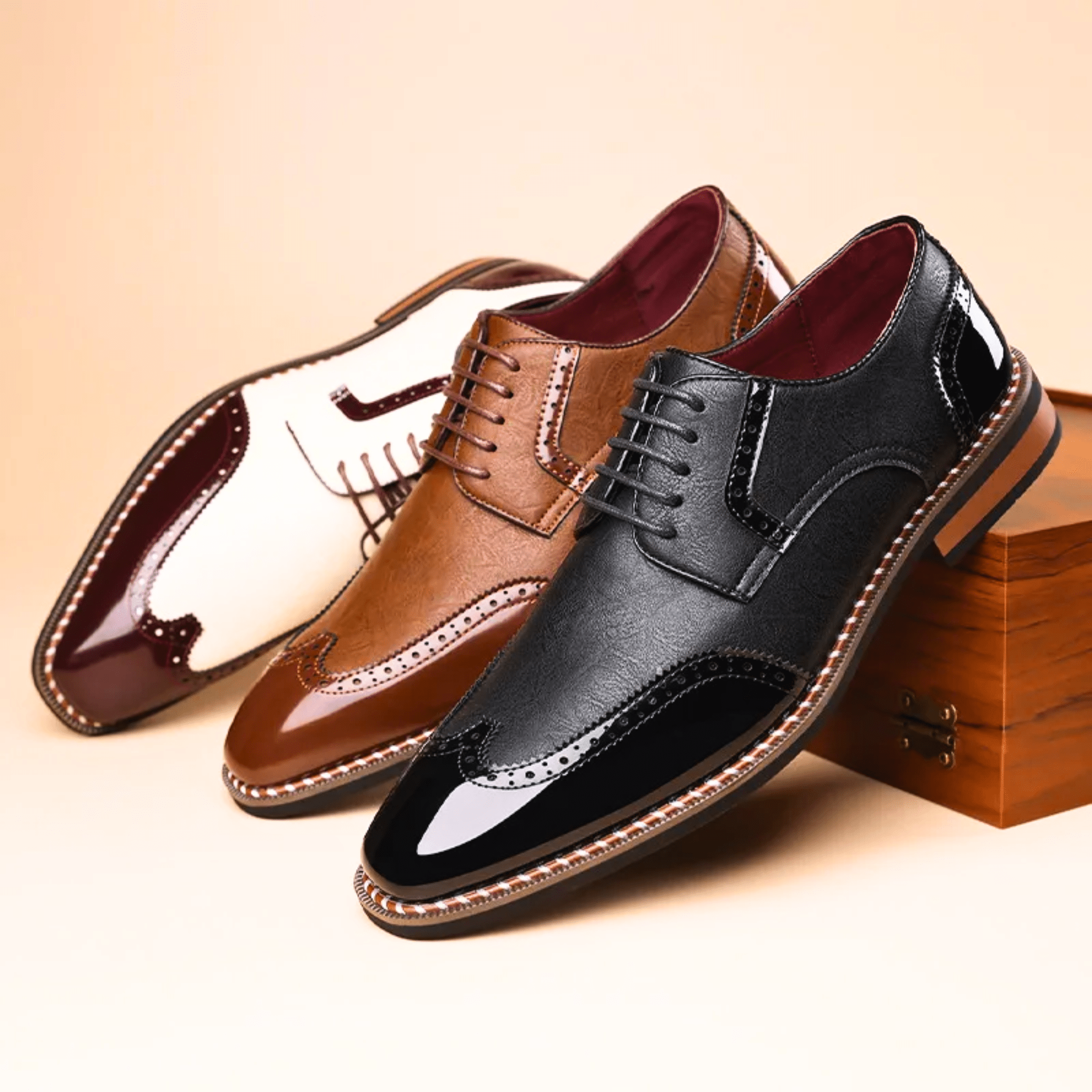 WISEMERE | BICOLORED SHOES FOR MEN