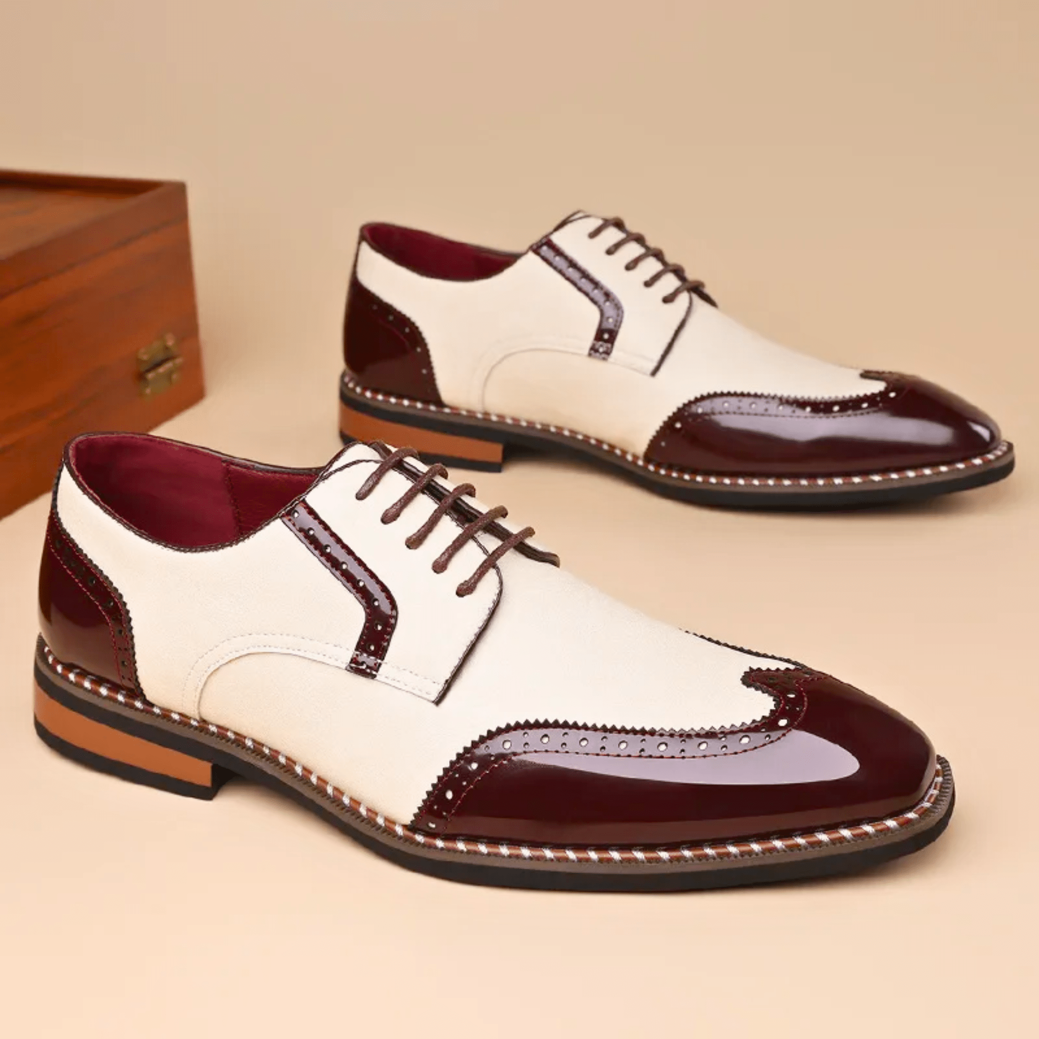 WISEMERE | BICOLORED SHOES FOR MEN