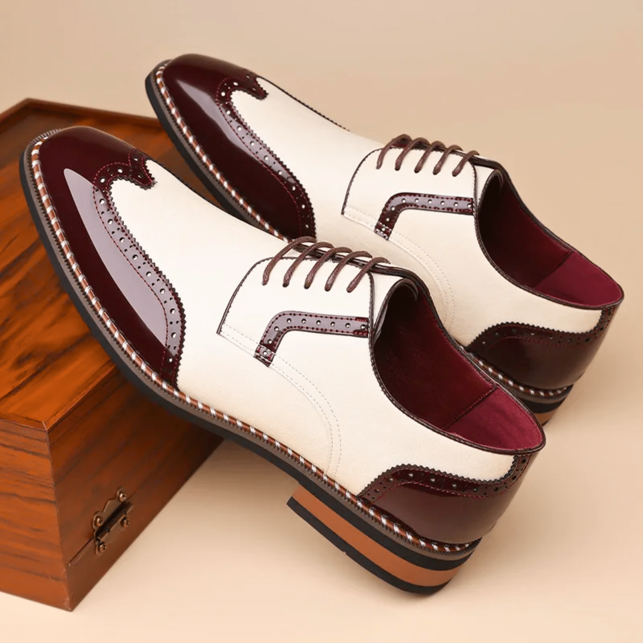 WISEMERE | BICOLORED SHOES FOR MEN