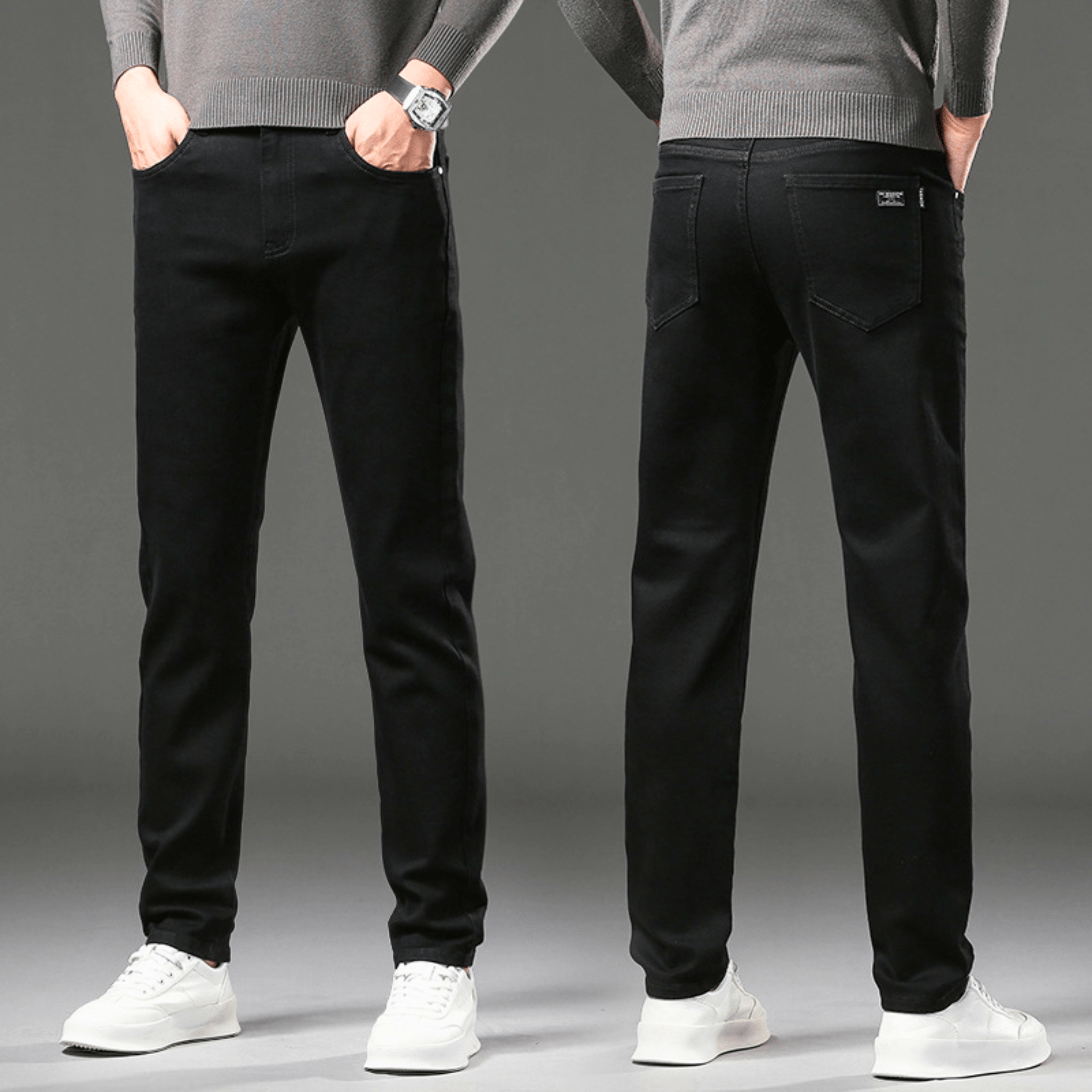 WISEMERE | THERMAL DENIM PANTS