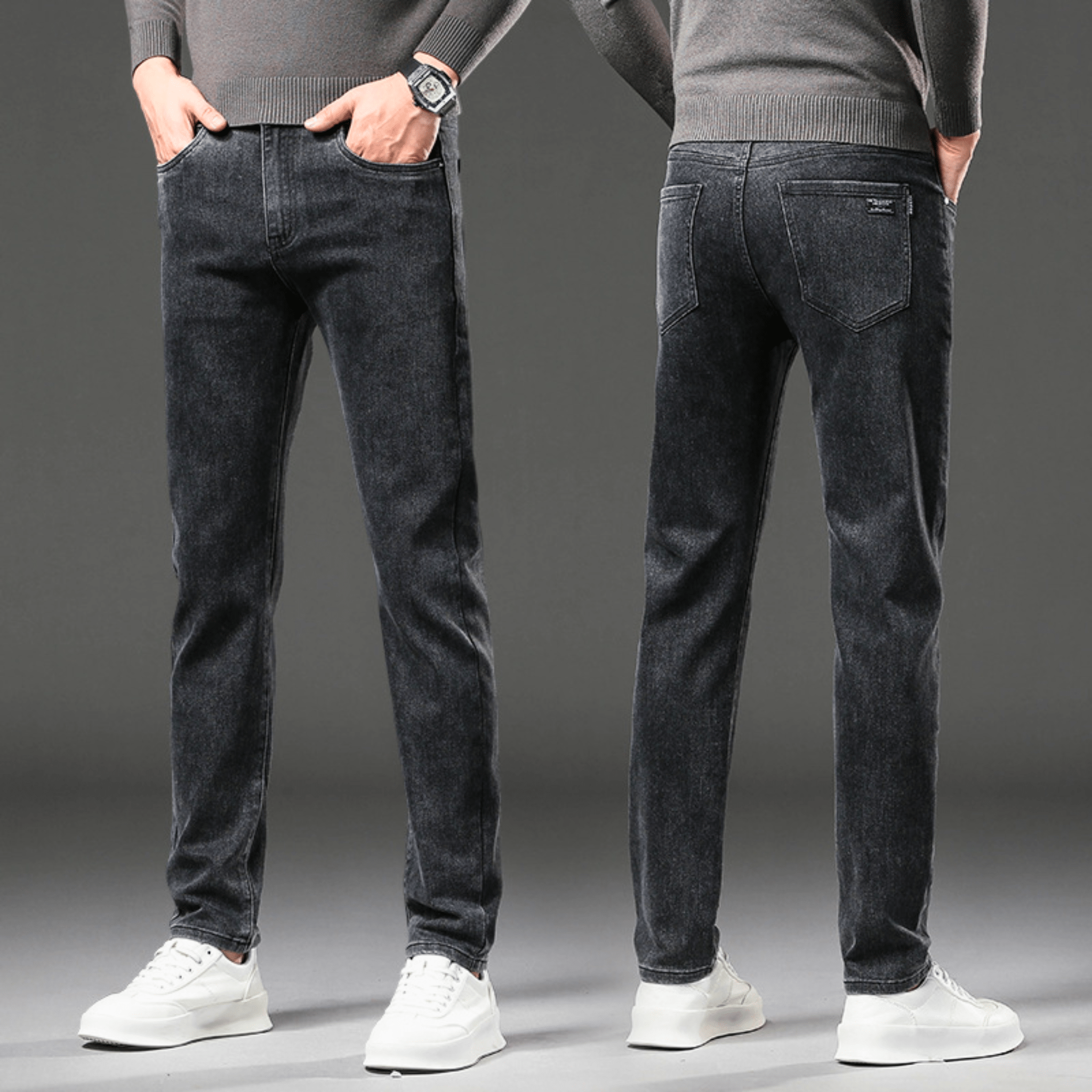 WISEMERE | THERMAL DENIM PANTS
